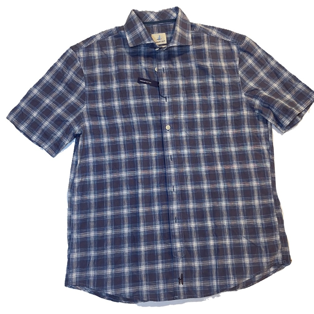 NWT johnnie-O shortsleeved button-up shirt - Rockdale “Cadet” - Mens Small